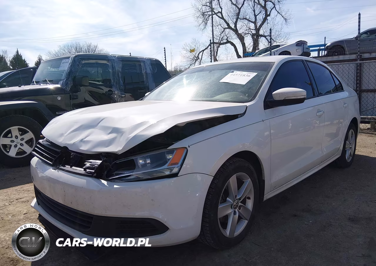 2012 Volkswagen Jetta 2.0L Tdi VIN:3VW3L7AJ3CM014672 - 2
