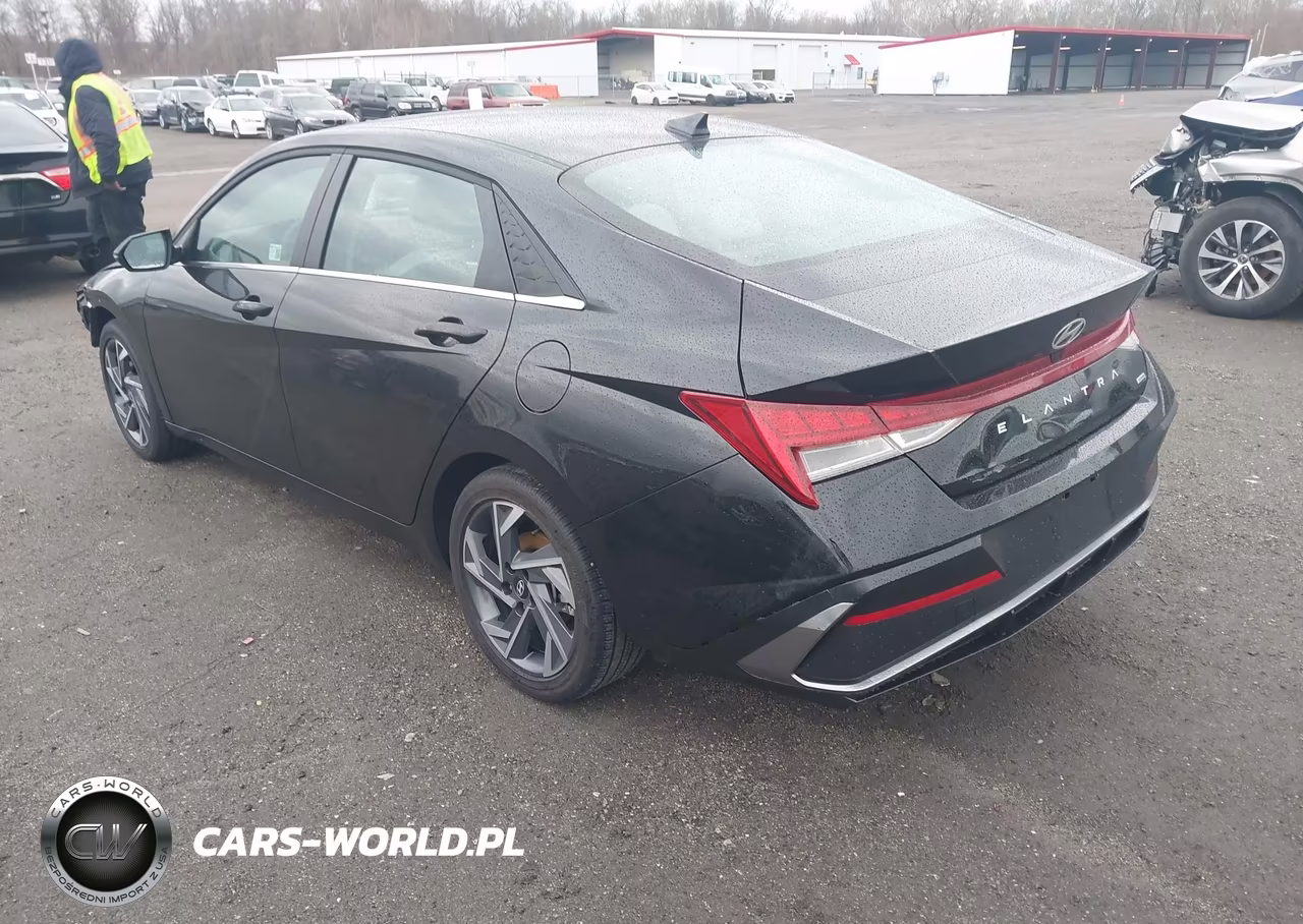 2025 Hyundai Elantra Hybrid Limited VIN:KMHLN4DJ9SU177355 - 3