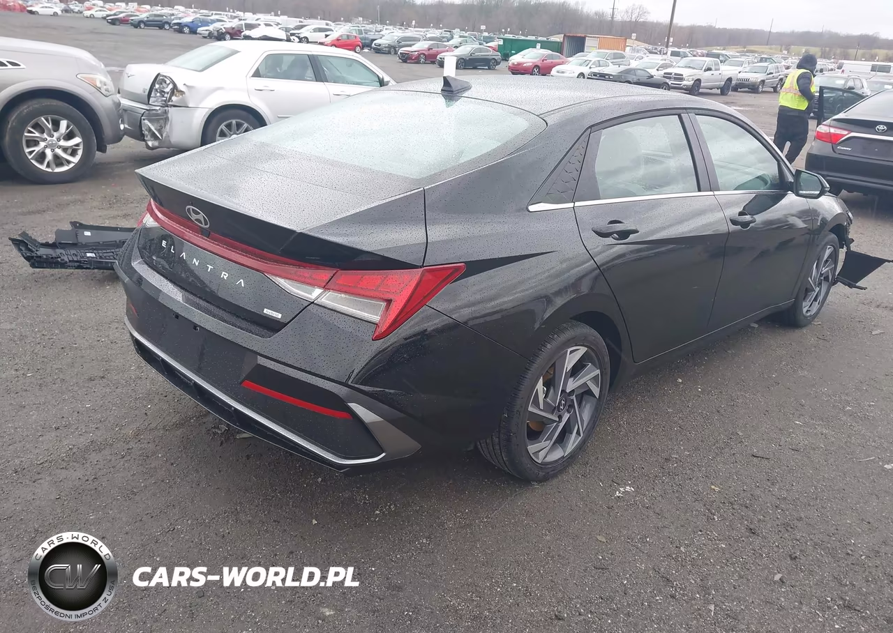 2025 Hyundai Elantra Hybrid Limited VIN:KMHLN4DJ9SU177355 - 4