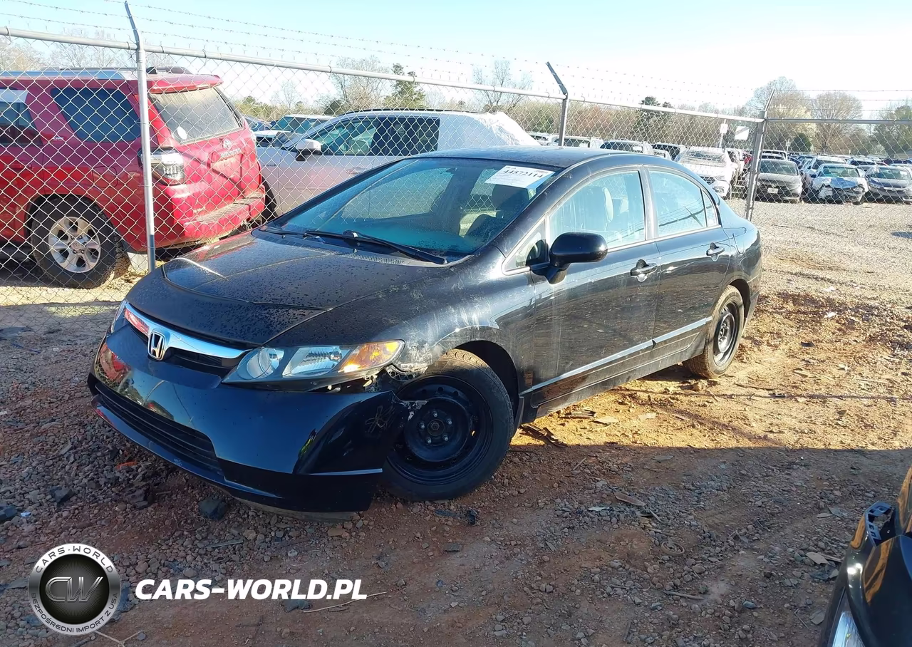 2008 Honda Civic Lx VIN:2HGFA16558H327082 - 2
