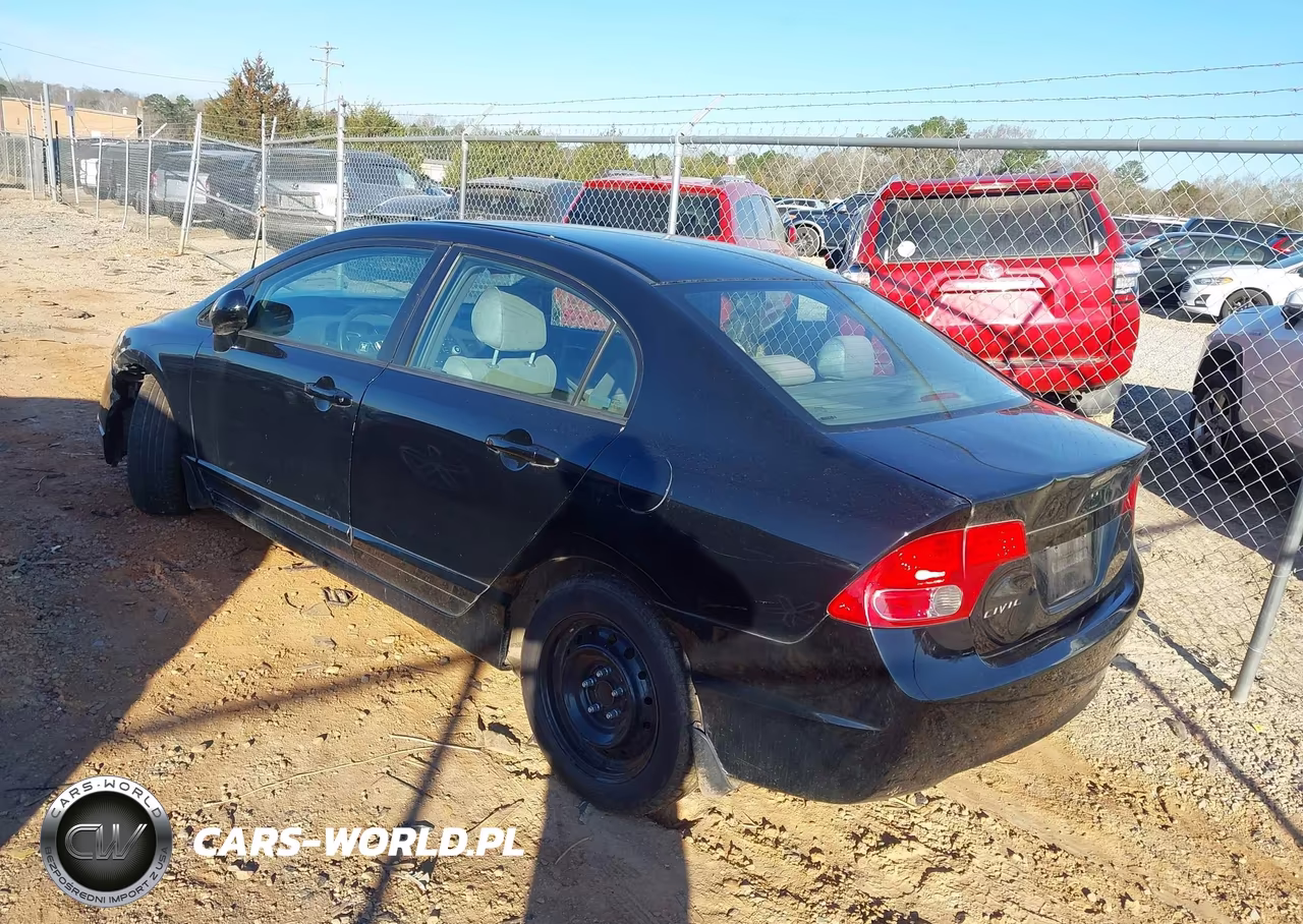 2008 Honda Civic Lx VIN:2HGFA16558H327082 - 3