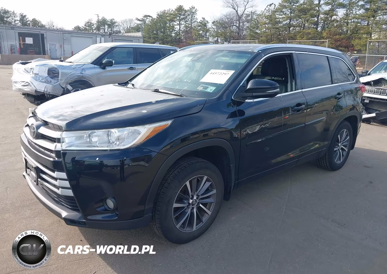 2017 Toyota Highlander Xle VIN:5TDJZRFH7HS473625 - 2