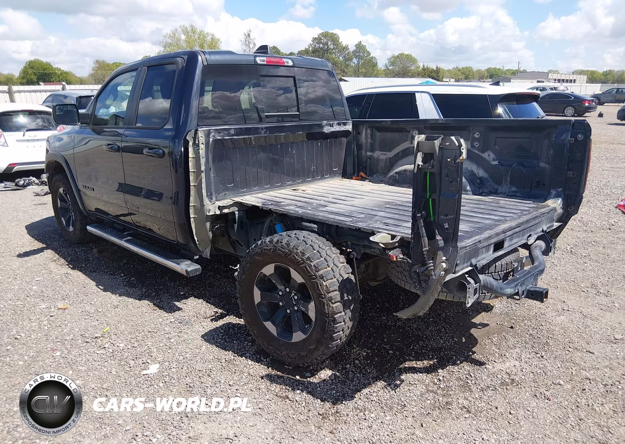2019 Ram 1500 Rebel 4X4 6'4 Box VIN:1C6RRFEG9KN840846 - 3