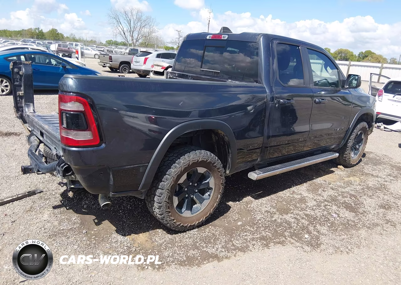 2019 Ram 1500 Rebel 4X4 6'4 Box VIN:1C6RRFEG9KN840846 - 4
