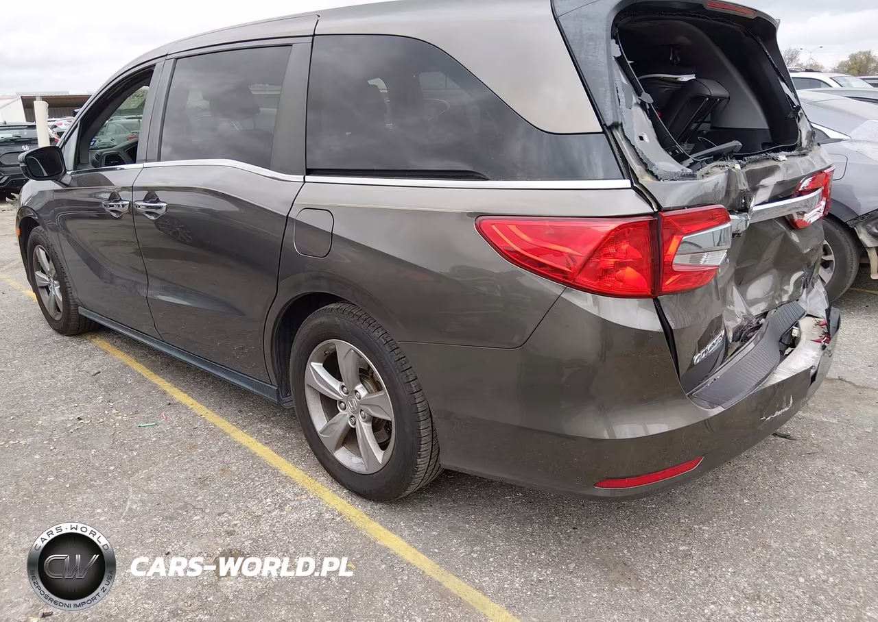 2020 Honda Odyssey Ex-L-Ex-L W-Navi Res VIN:5FNRL6H79LB027576 - 3
