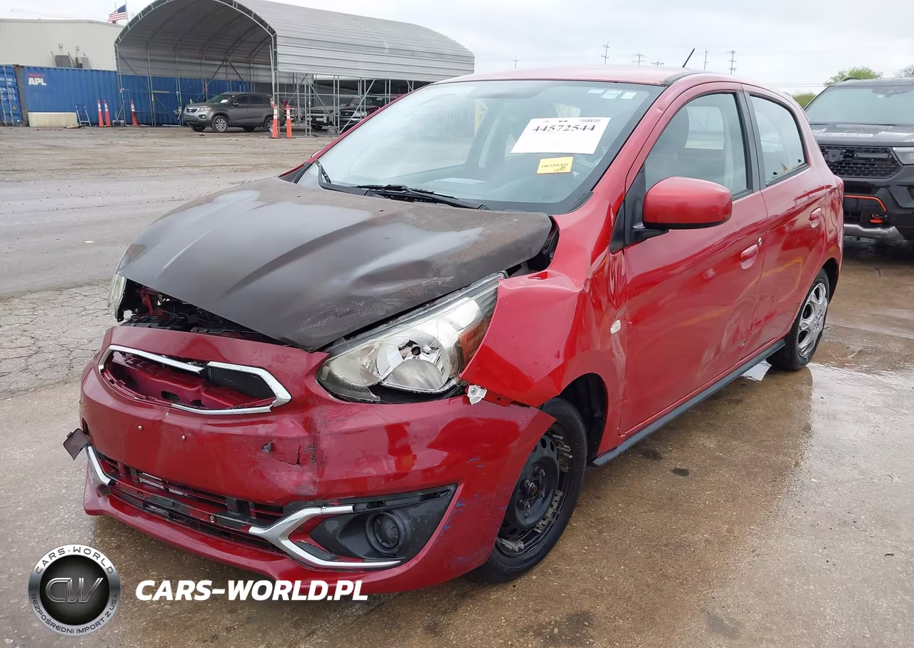 2018 Mitsubishi Mirage Es VIN:ML32A3HJ9JH000377 - 2