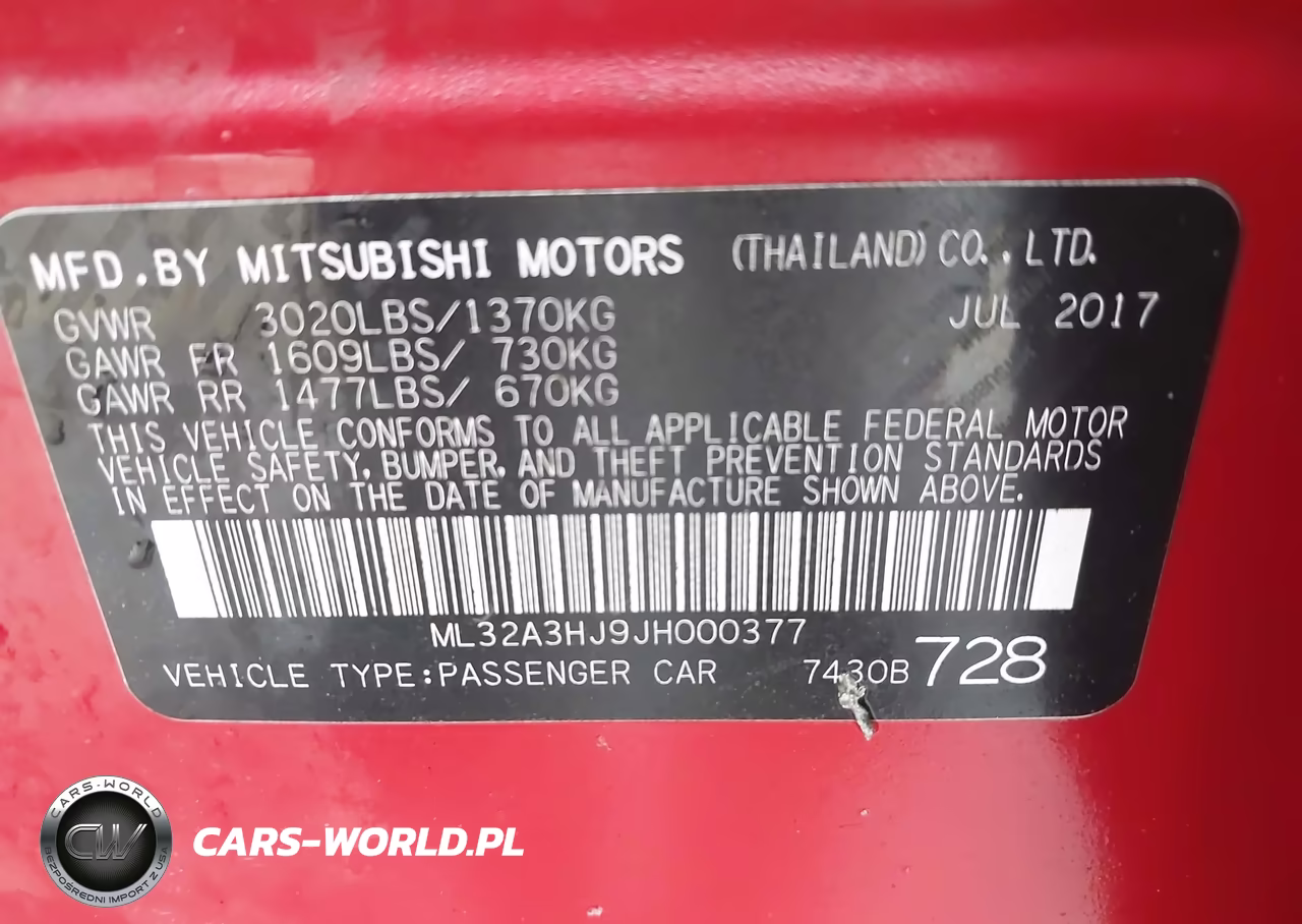 2018 Mitsubishi Mirage Es VIN:ML32A3HJ9JH000377 - 9