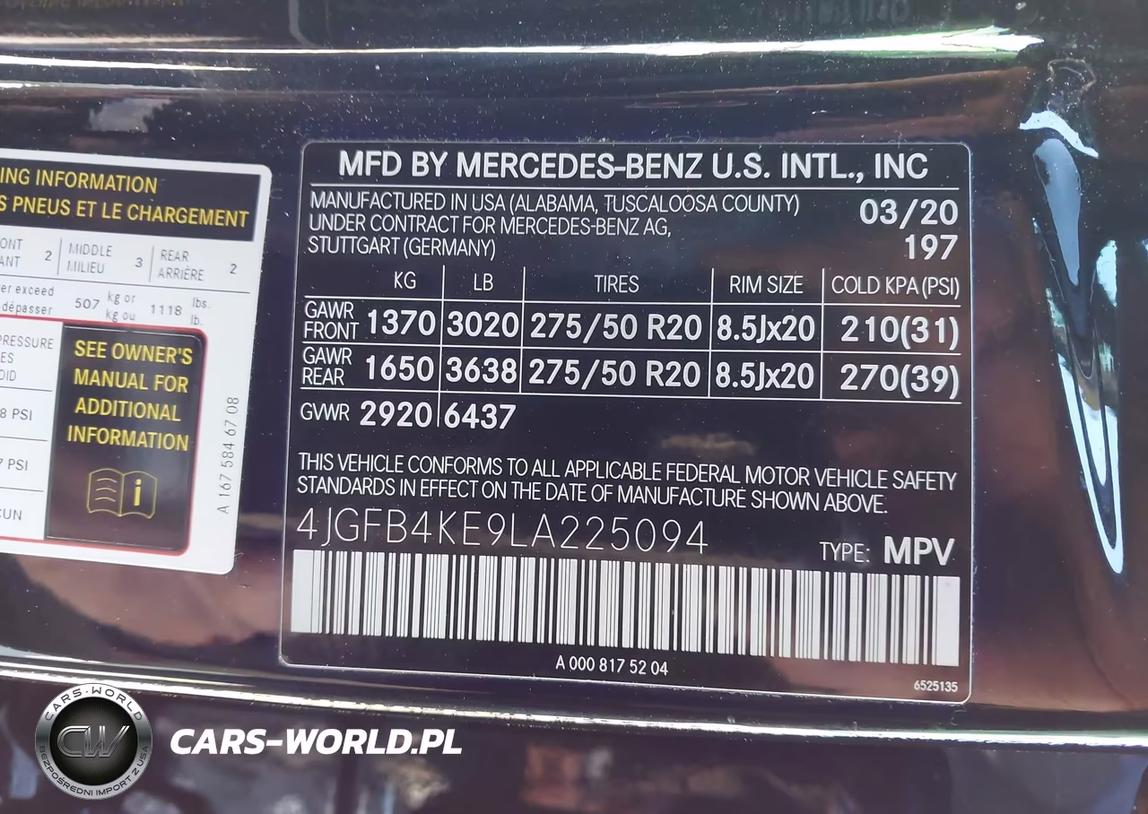 2020 Mercedes-Benz Gle 350 4Matic VIN:4JGFB4KE9LA225094 - 9