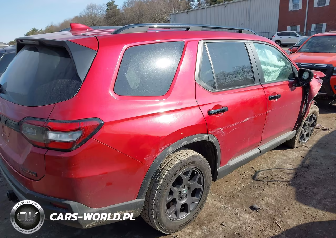 2025 Honda Pilot Trailsport VIN:5FNYG1H66SB079367 - 4