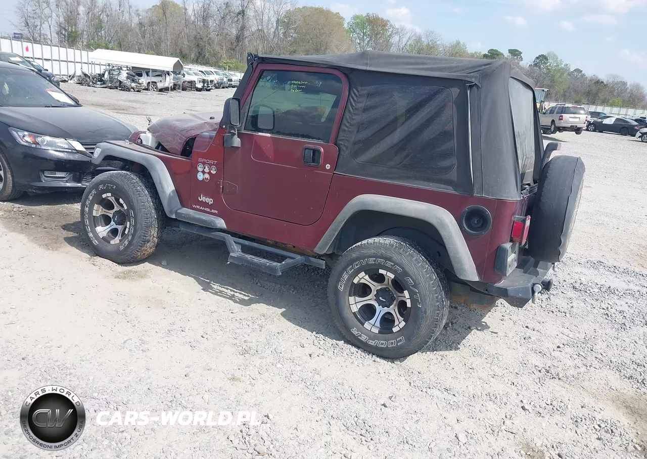 2003 Jeep Wrangler Sport VIN:1J4FA49S03P337275 - 3