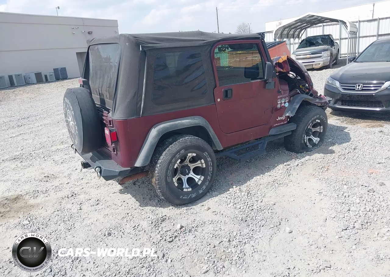 2003 Jeep Wrangler Sport VIN:1J4FA49S03P337275 - 4