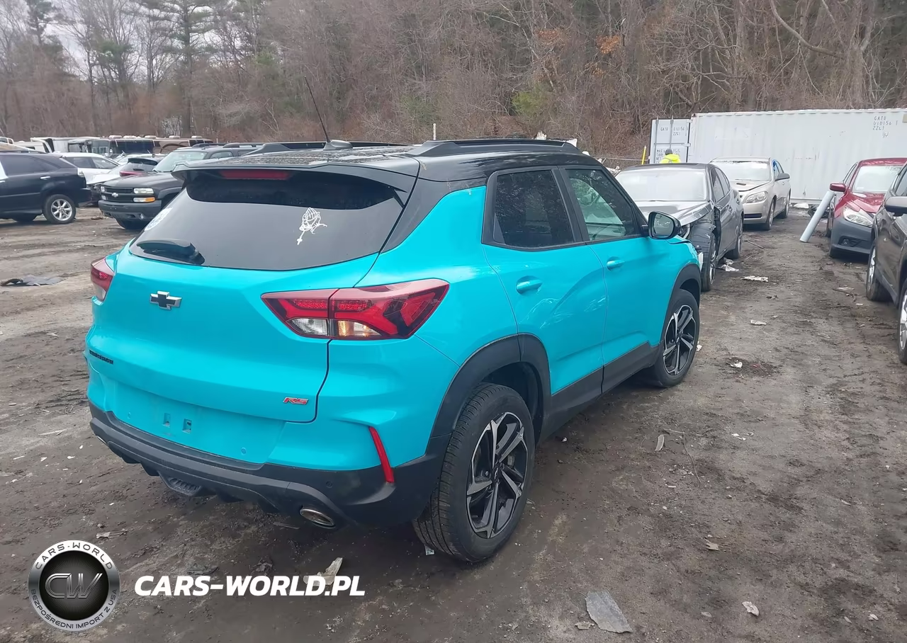 2021 Chevrolet Trailblazer Fwd Rs VIN:KL79MTSL3MB164774 - 4