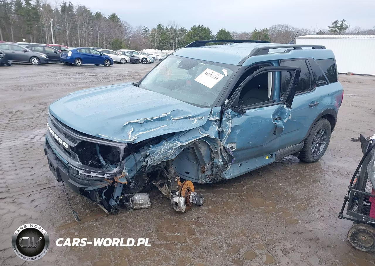 2023 Ford Bronco Sport Big Bend VIN:3FMCR9B65PRE33599 - 2