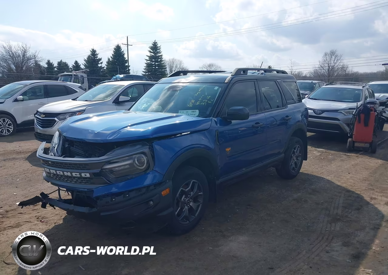 2023 Ford Bronco Sport Badlands VIN:3FMCR9D90PRD26158 - 2
