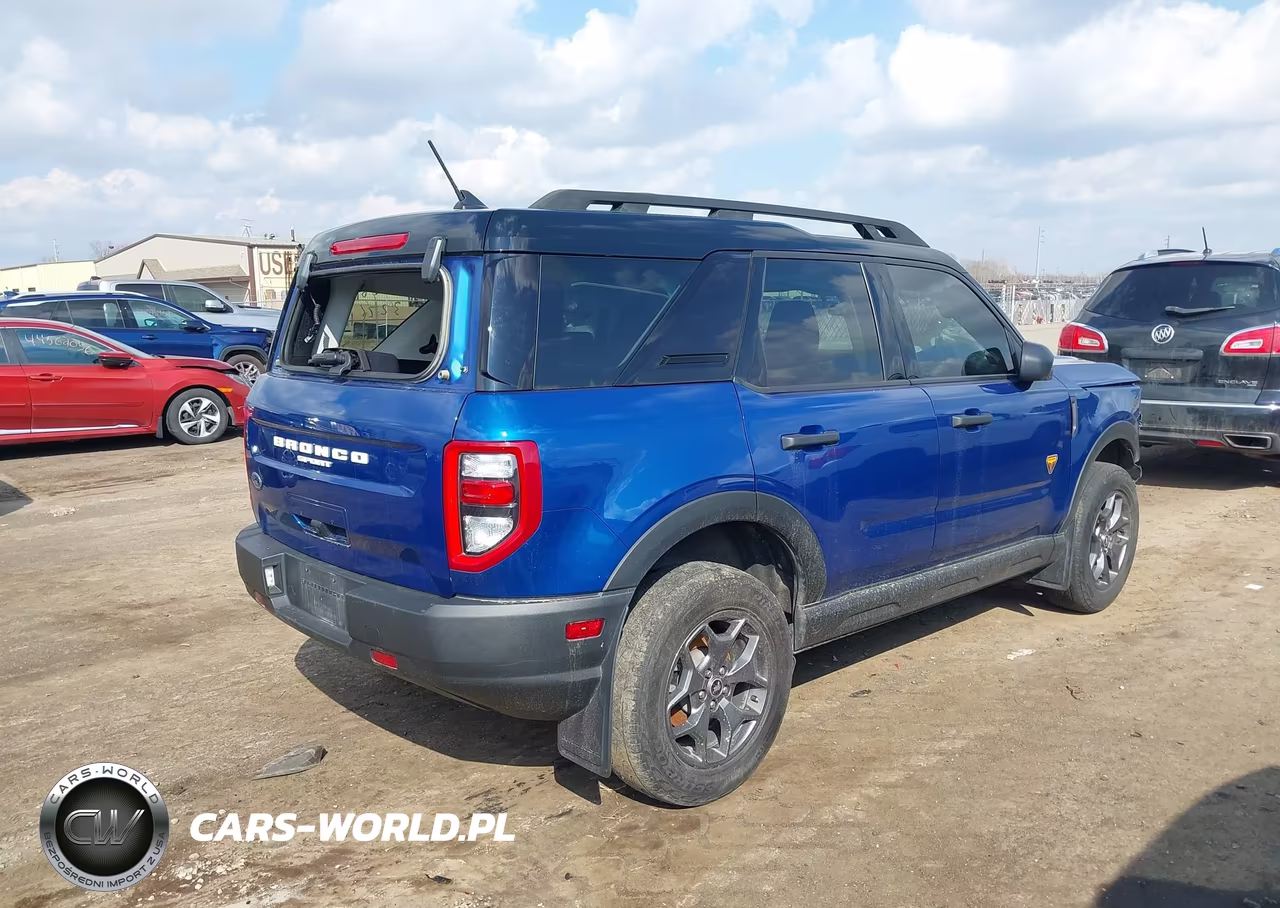 2023 Ford Bronco Sport Badlands VIN:3FMCR9D90PRD26158 - 4