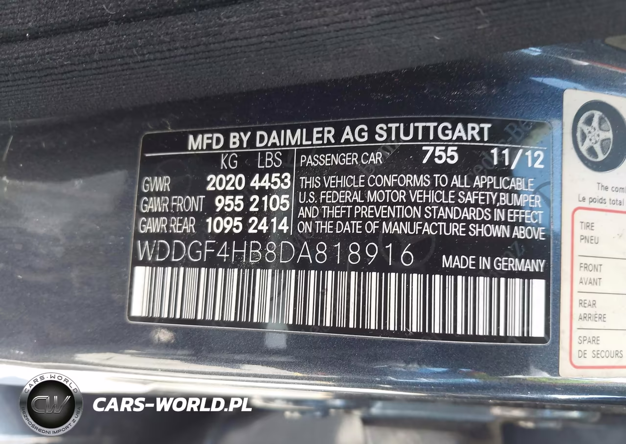 2013 Mercedes-Benz C 250 Sport VIN:WDDGF4HB8DA818916 - 9