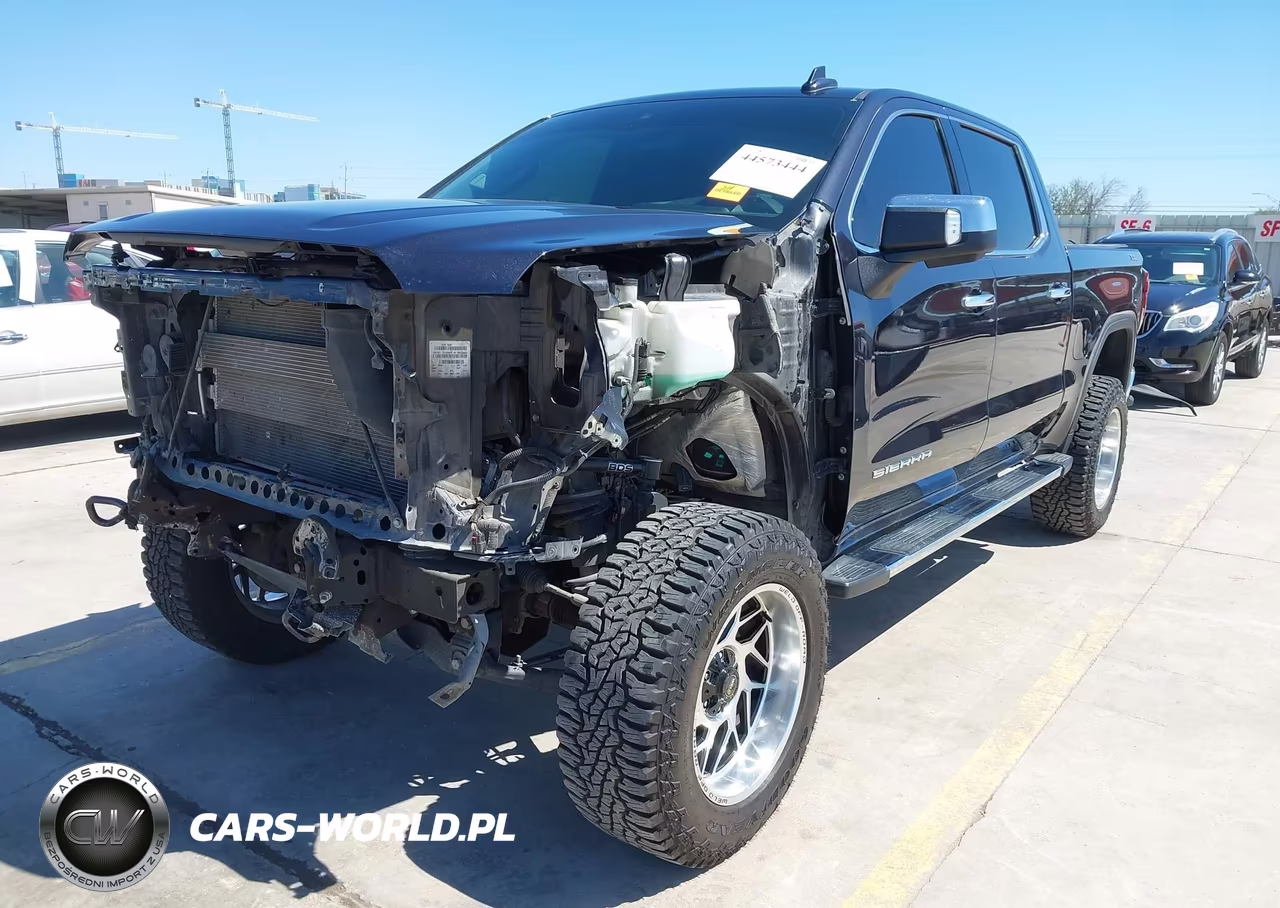 2022 GMC Sierra 1500 4Wd Short Box Slt VIN:1GTUUDED2NZ633109 - 2
