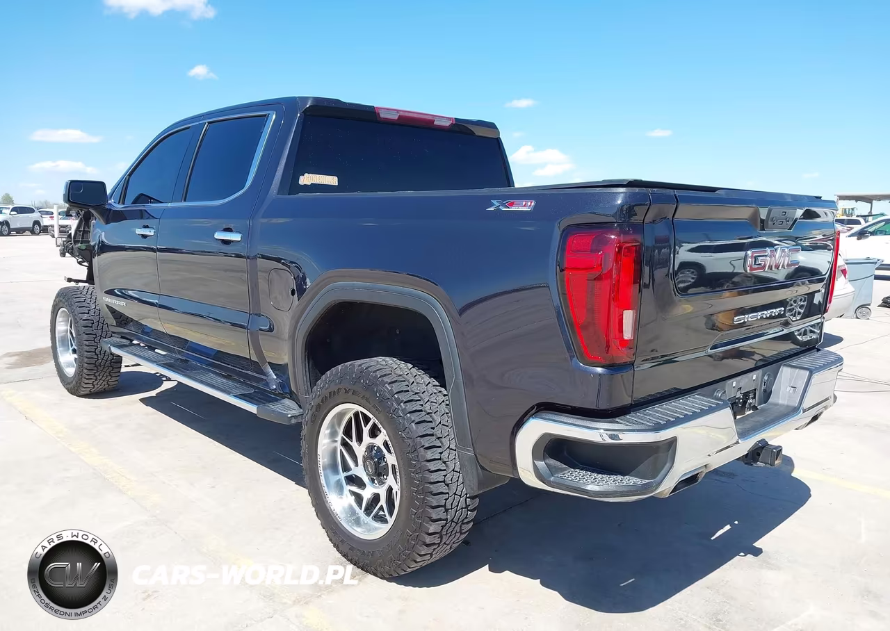 2022 GMC Sierra 1500 4Wd Short Box Slt VIN:1GTUUDED2NZ633109 - 3