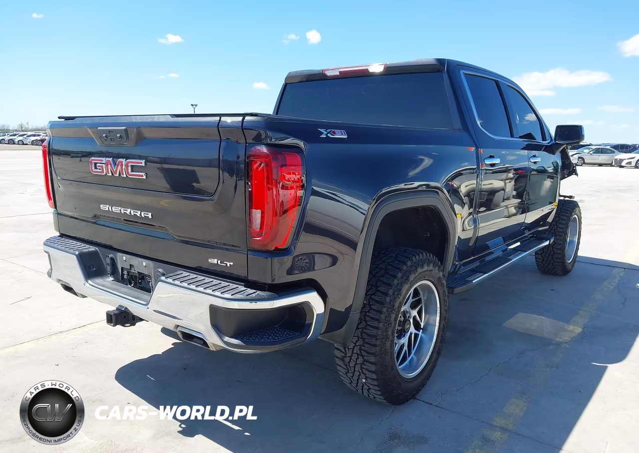 2022 GMC Sierra 1500 4Wd Short Box Slt VIN:1GTUUDED2NZ633109 - 4