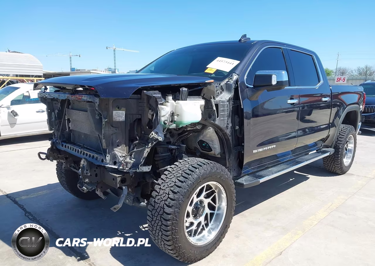 2022 GMC Sierra 1500 4Wd Short Box Slt VIN:1GTUUDED2NZ633109 - 6