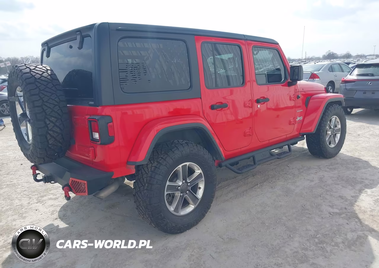 2019 Jeep Wrangler Unlimited Sahara 4X4 VIN:1C4HJXEN2KW514803 - 4