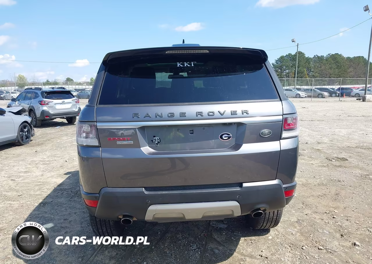 2016 Land Rover Range Rover Sport 3.0L V6 Supercharged Hse VIN:SALWR2VF7GA545182 - 16