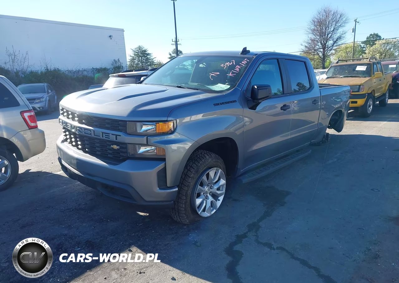 2020 Chevrolet Silverado 1500 4Wd Short Bed Custom VIN:1GCPYBEH4LZ293967 - 2