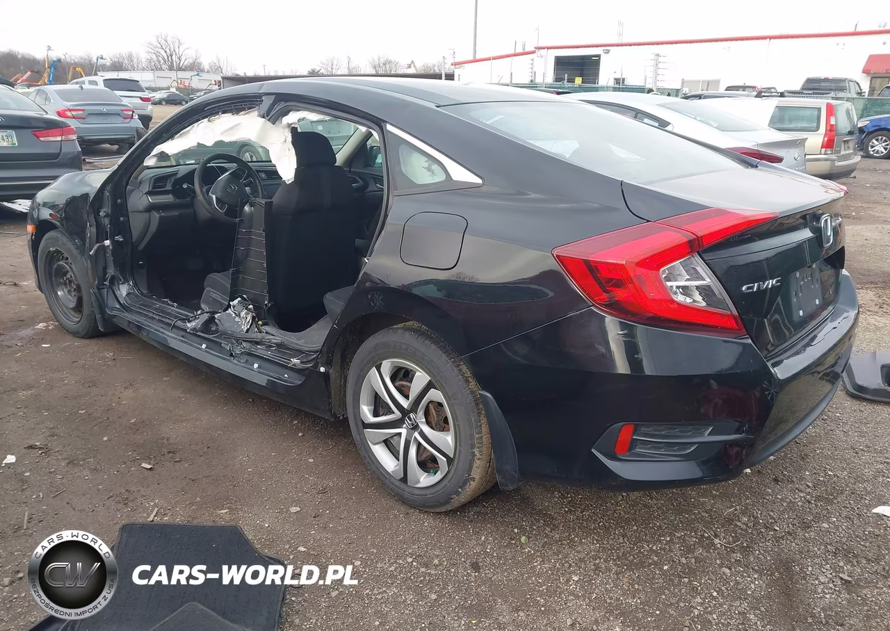2016 Honda Civic Lx VIN:19XFC2F54GE018700 - 3