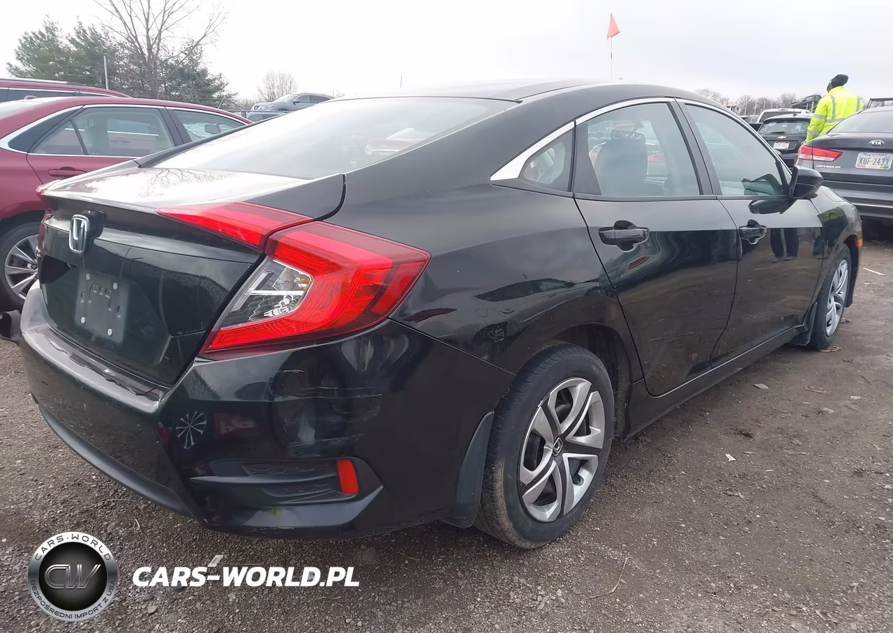 2016 Honda Civic Lx VIN:19XFC2F54GE018700 - 4