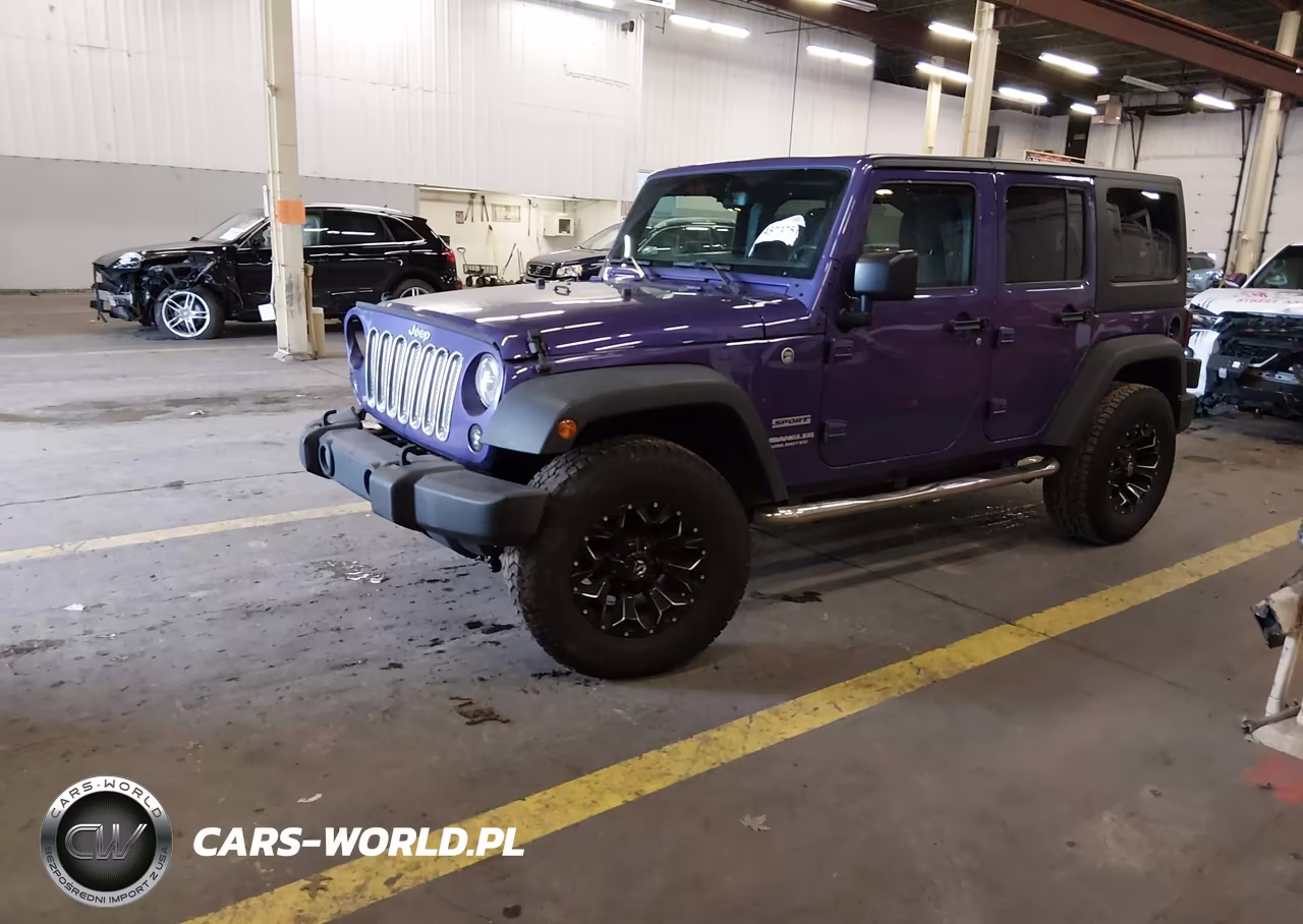 2017 Jeep Wrangler Unlimited Sport 4X4 VIN:1C4BJWDG3HL598479 - 2