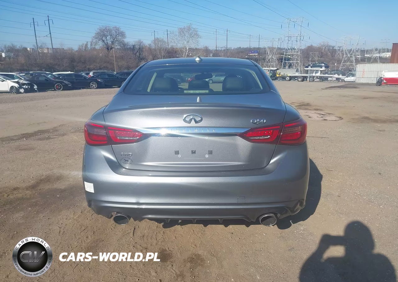 2019 Infiniti Q50 3.0T Luxe VIN:JN1EV7AR6KM550184 - 16