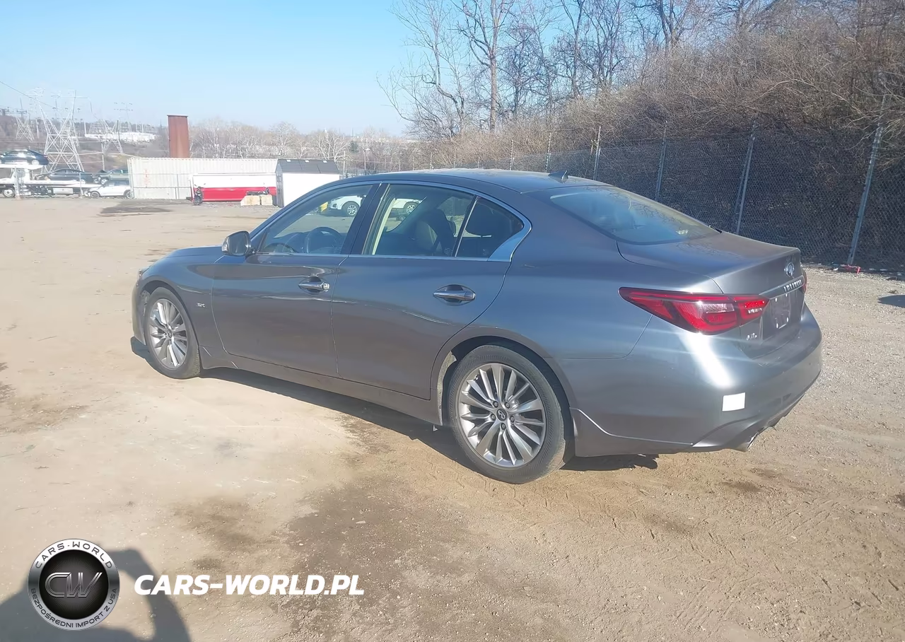 2019 Infiniti Q50 3.0T Luxe VIN:JN1EV7AR6KM550184 - 3