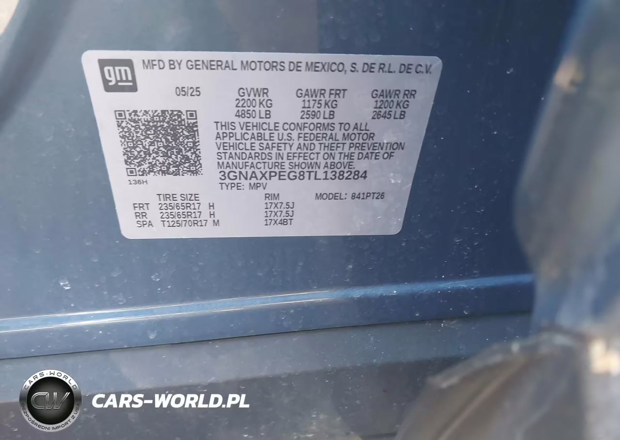 2026 Chevrolet Equinox Awd Lt VIN:3GNAXPEG8TL138284 - 9