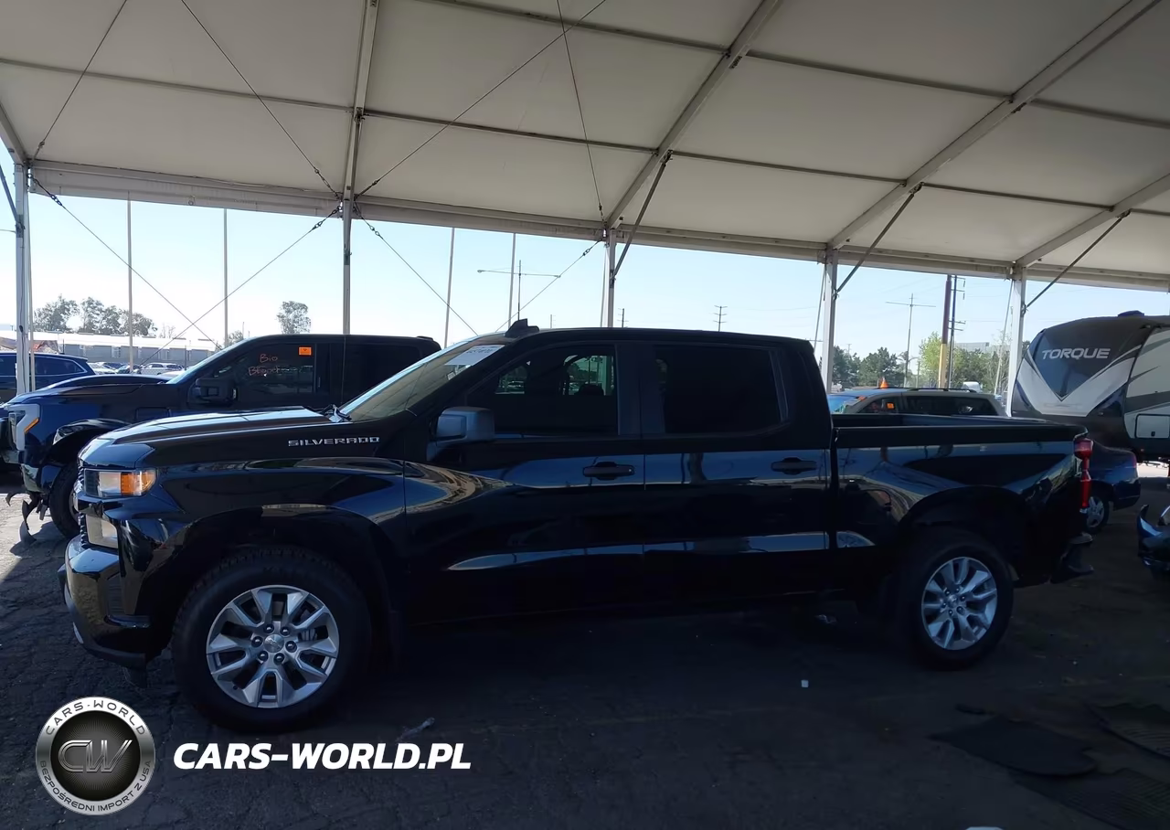 2021 Chevrolet Silverado 1500 2Wd Short Bed Custom VIN:3GCPWBEK1MG244177 - 15