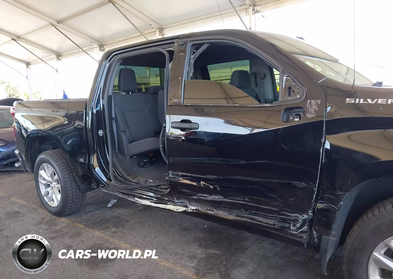 2021 Chevrolet Silverado 1500 2Wd Short Bed Custom VIN:3GCPWBEK1MG244177 - 6