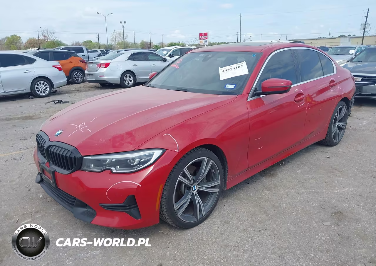 2021 BMW 330I VIN:3MW5R1J0XM8B93427 - 2