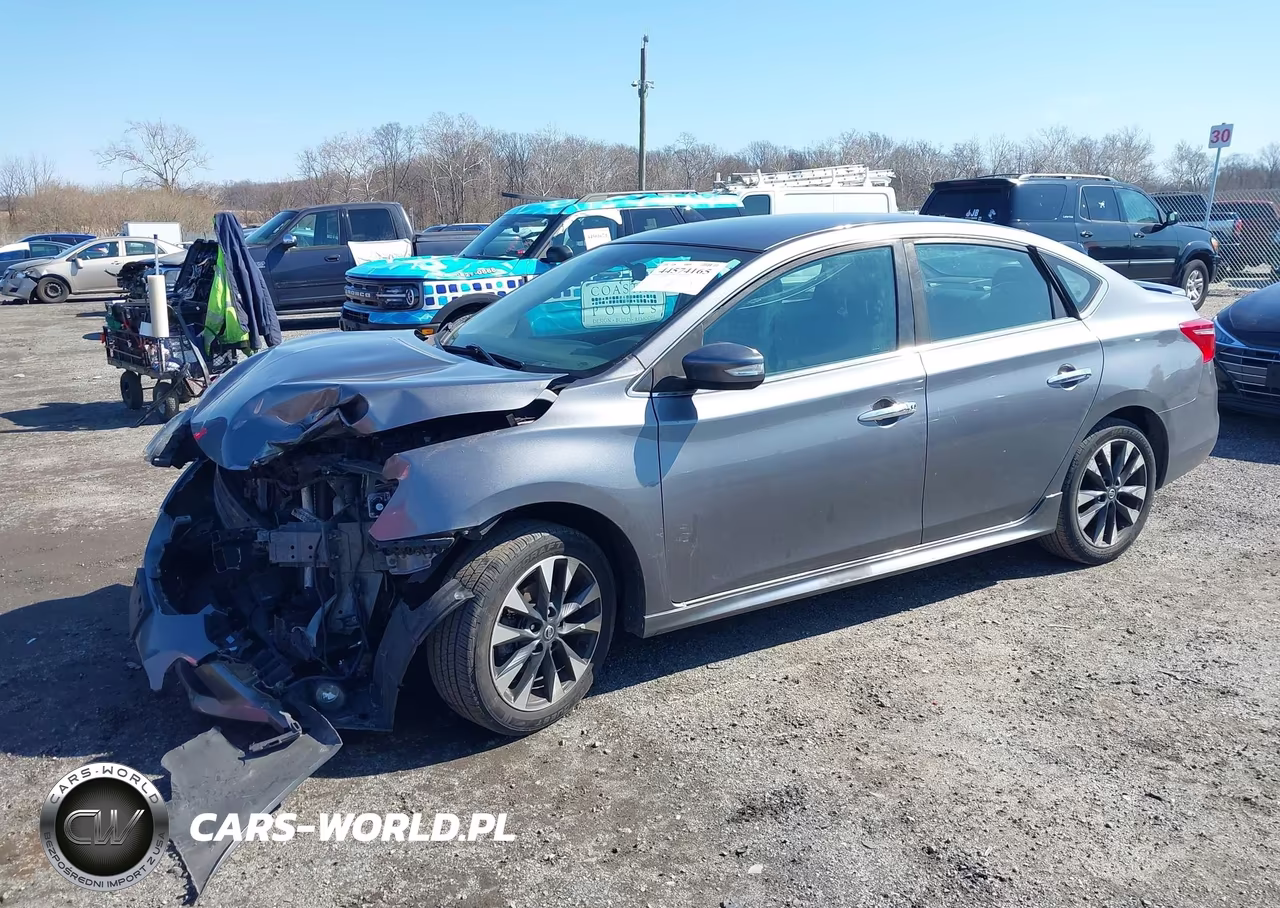 2019 Nissan Sentra Sr VIN:3N1AB7AP8KY352631 - 2