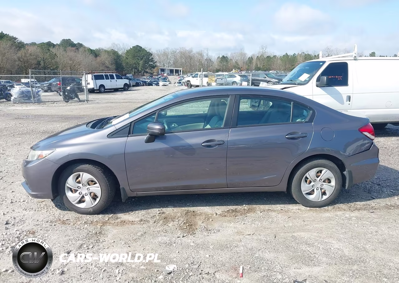 2015 Honda Civic Lx VIN:19XFB2F54FE099506 - 14