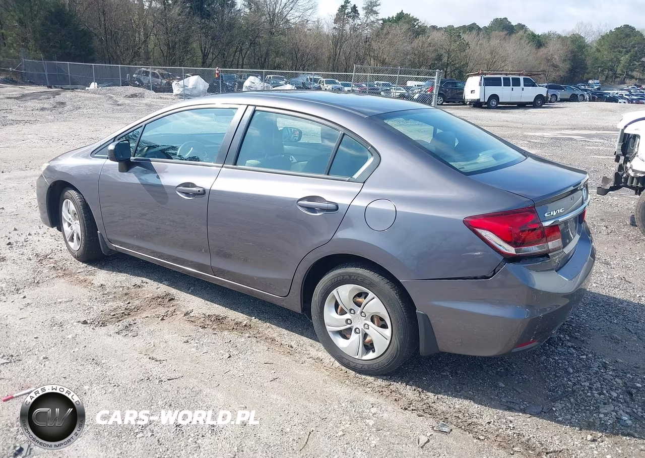 2015 Honda Civic Lx VIN:19XFB2F54FE099506 - 3