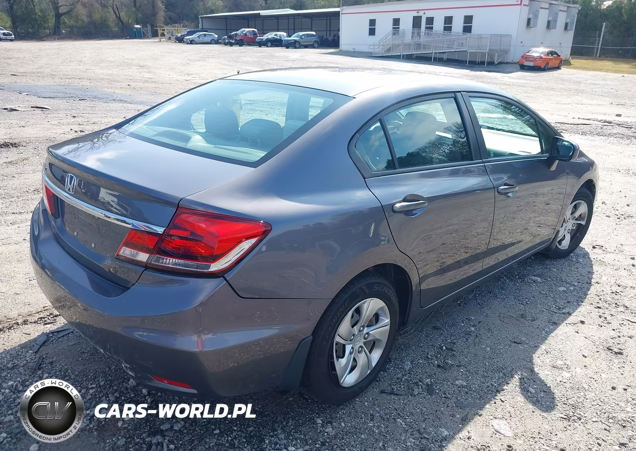 2015 Honda Civic Lx VIN:19XFB2F54FE099506 - 4
