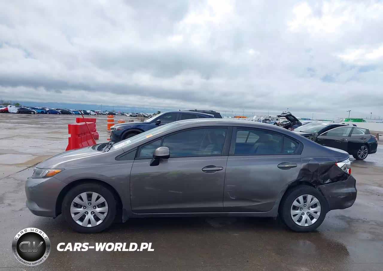 2012 Honda Civic Lx VIN:19XFB2F55CE057292 - 14
