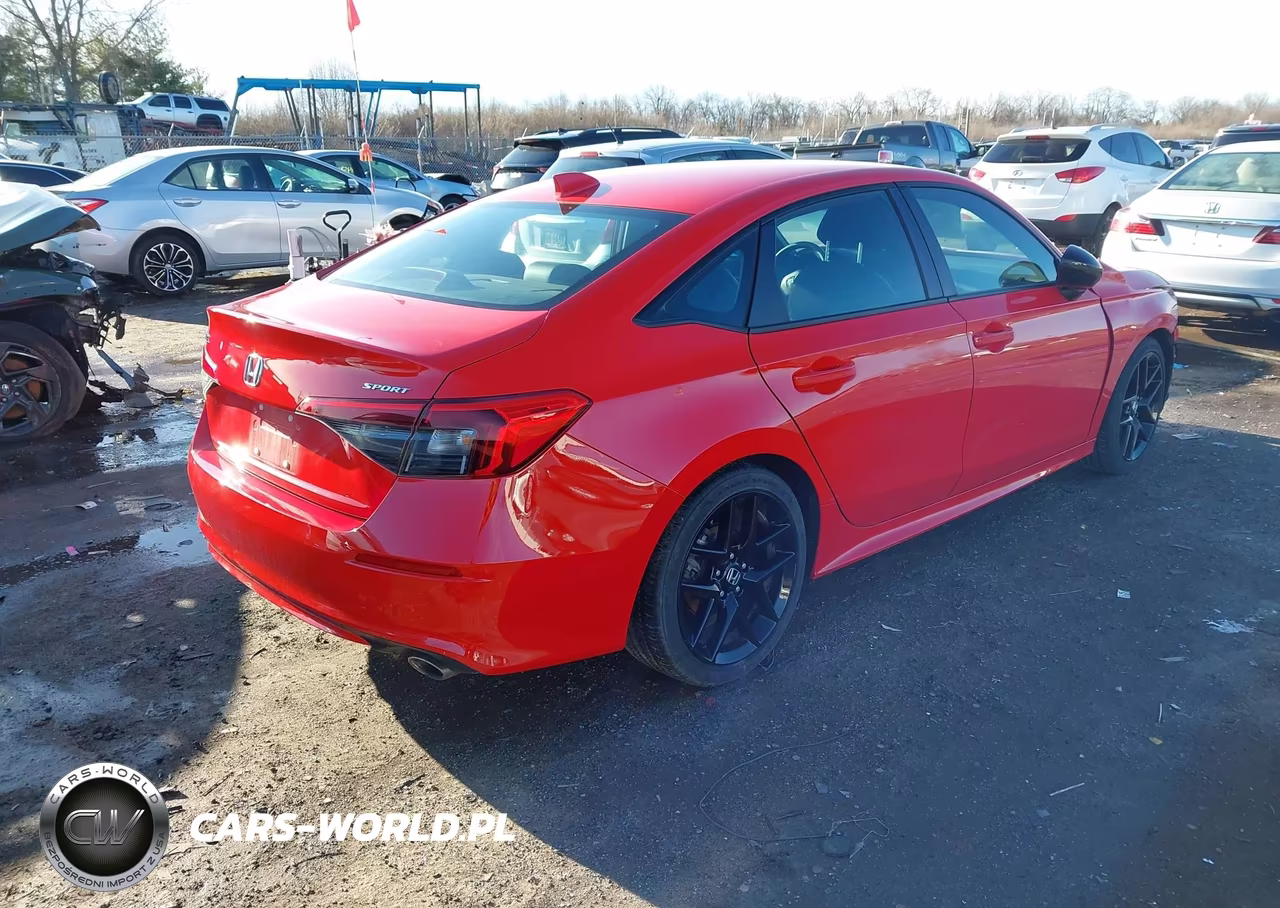 2023 Honda Civic Sport VIN:2HGFE2F53PH572004 - 4