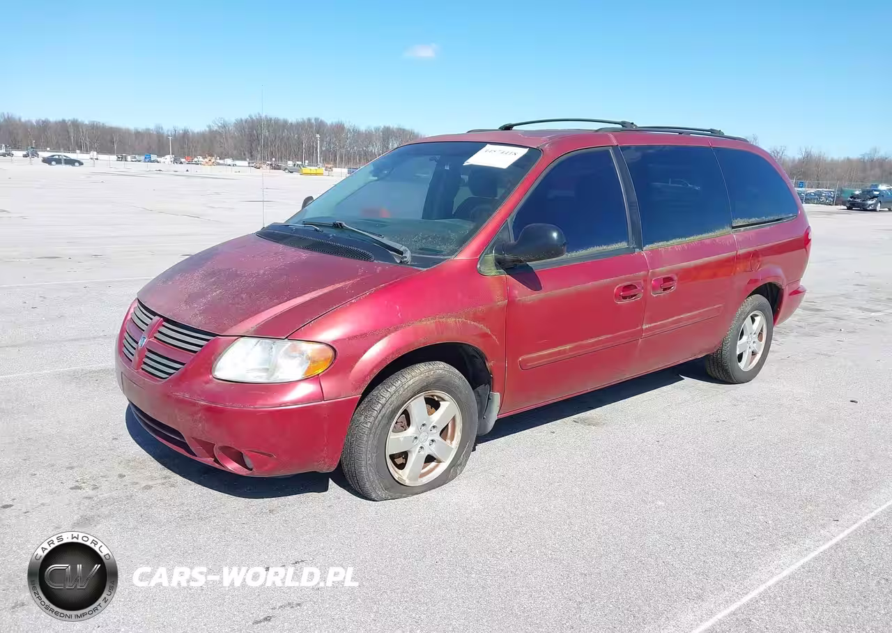 2007 Dodge Grand Caravan Sxt VIN:2D4GP44L87R264110 - 2