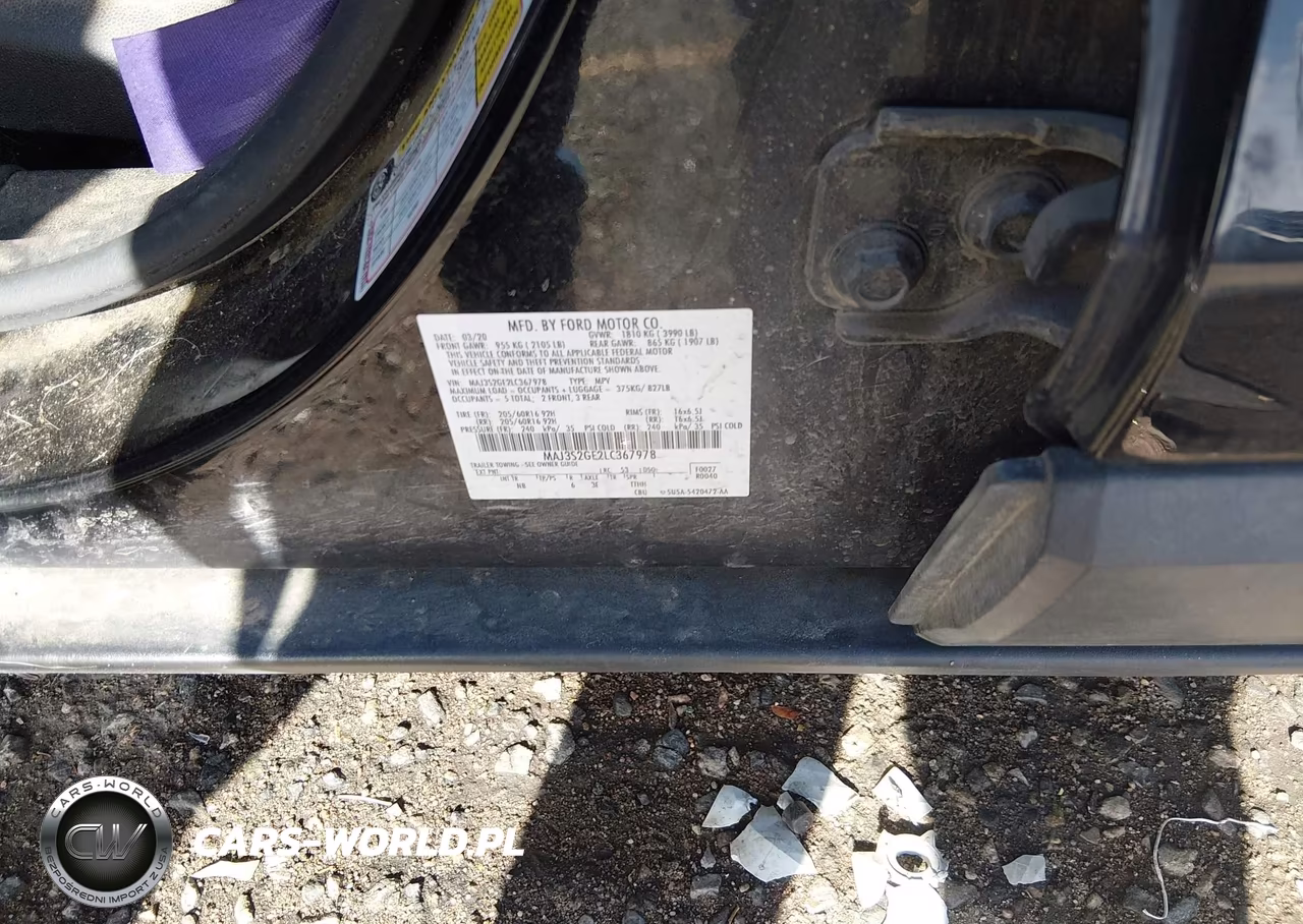 2020 Ford Ecosport Se VIN:MAJ3S2GE2LC367978 - 9