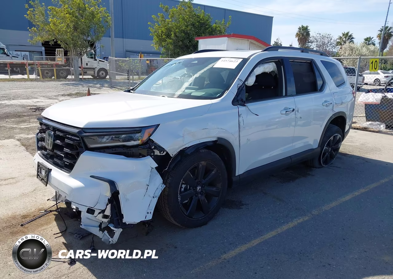 2025 Honda Pilot Black Edition VIN:5FNYG1H99SB188349 - 2
