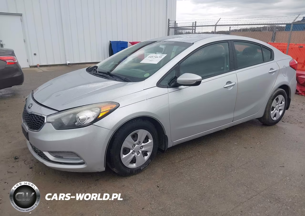 2016 Kia Forte Lx VIN:KNAFK4A6XG5445175 - 2