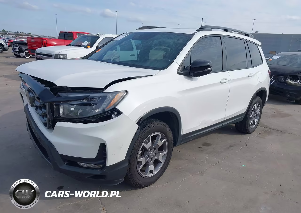 2023 Honda Passport Awd Trailsport VIN:5FNYF8H66PB040524 - 2