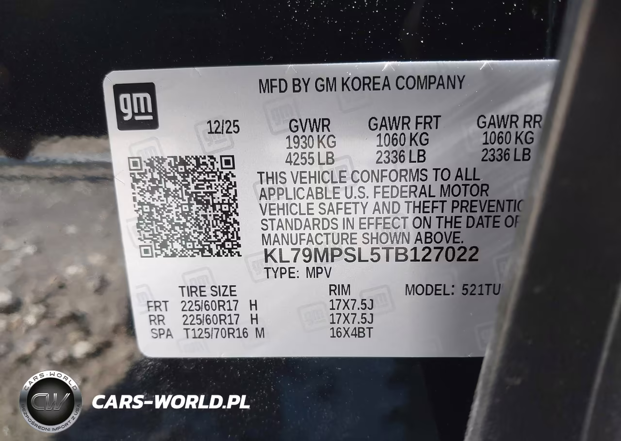 2026 Chevrolet Trailblazer Fwd Lt VIN:KL79MPSL5TB127022 - 9