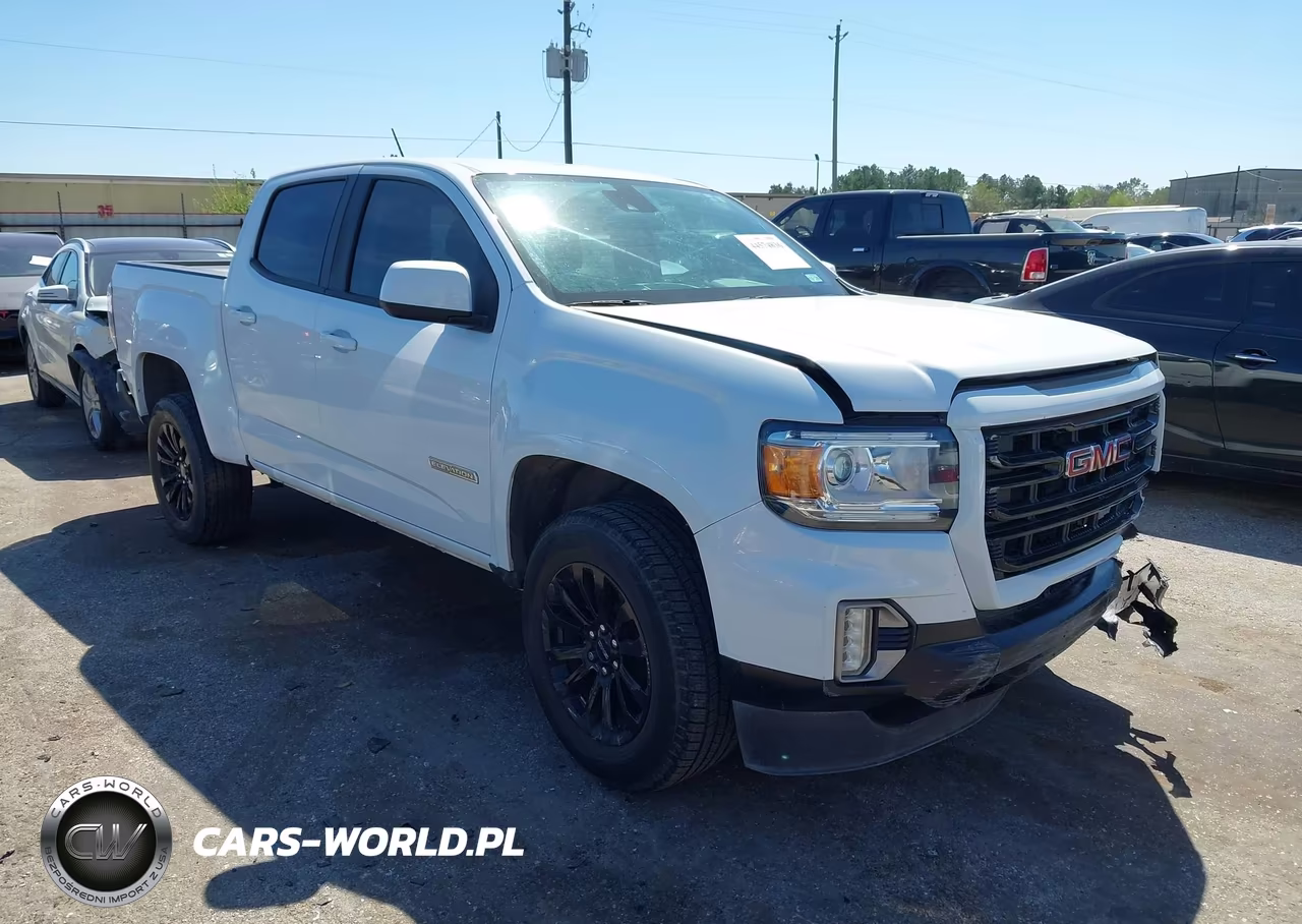 2021 GMC Canyon 2Wd Short Box Elevation