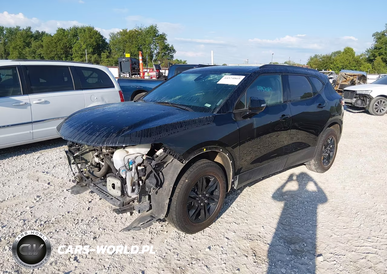 2022 Chevrolet Blazer Awd 2Lt VIN:3GNKBHR48NS191049 - 2